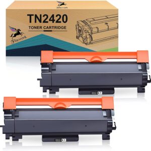 2 XXL Toner kompatibel für Brother TN-2420 DCP-L2530DW HL-L2350DW MFC-L2710DW 